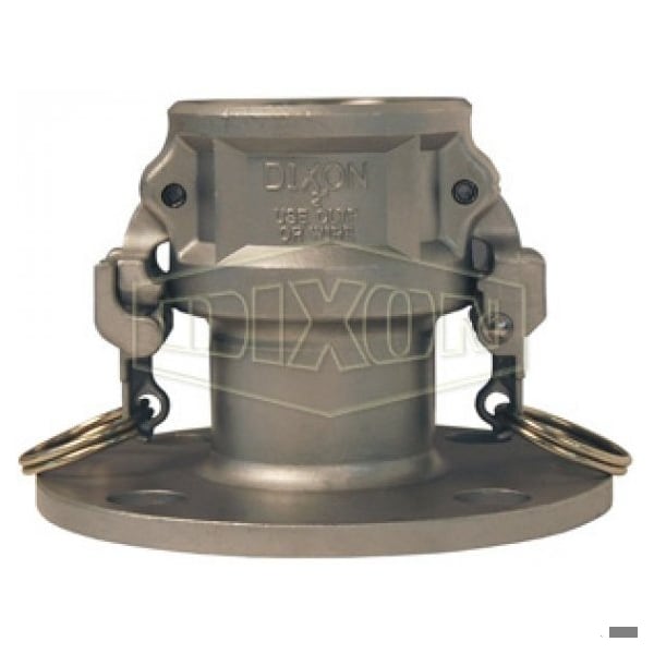 EZ Boss-Lock Cam and Groove Coupler, 4 in Nominal, Coupler x Class 150 Flange End Style, 316 SS